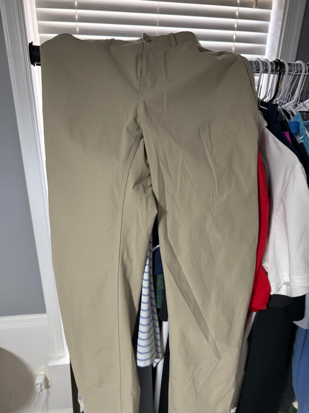 Men's Khaki Performance Pants - Under Armour